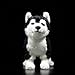 Realistic Heterochromia Husky Plush Toy - Lifelike Standing 11