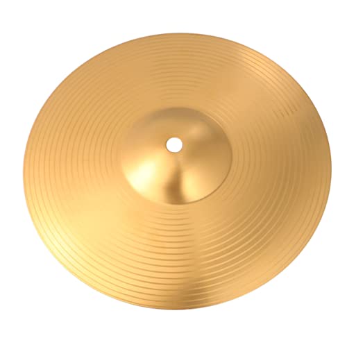 SAFIGLE 1pc Jazz Drum Cymbal Set Alloy Brass Hi-hat Part Easy Install Drum Accessory for Kit