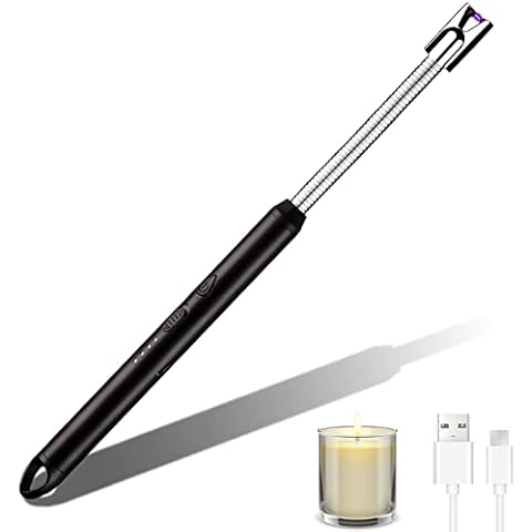 Encendedor Electrico con Pantalla LED y Cuello Flexible Cover