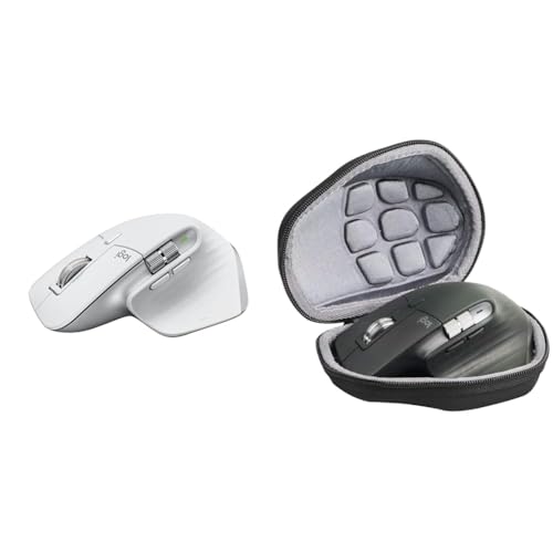 Image of Logitech MX Master 3S for Mac - Wireless Bluetooth Mouse with Ultra-Fast Scrolling, Ergo, 8K DPI, Qu