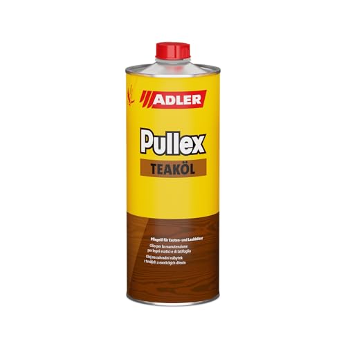 ADLER Pullex Teaköl Holzöl Innen & Außen Farbe Teak Braun 250ml