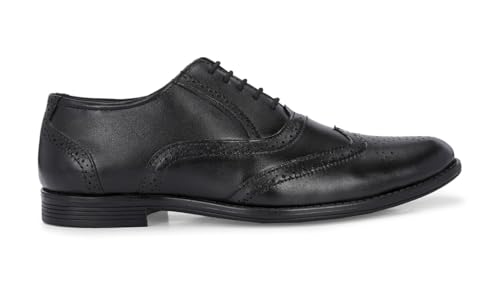 Image of MACTREE Men's Genuine Leather Brogue Lace Up Formal Shoes