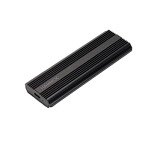 Image of HAMMOK Bliss M.2 NVME /NGFF SSD Case USB 3.1 Gen 2 Enclosure, USB 3.1 Gen 2 (10 Gbps) to NVMe PCI-E M.2 SSD Case Support UASP for NVMe SSD Size 2230 /2242 /2260 /2280 (up to 4TB)