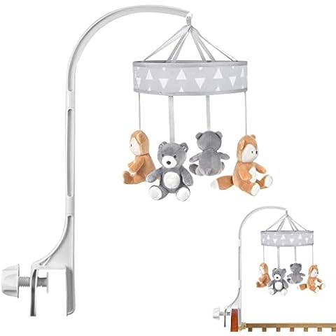 KOUHA Adjustable Baby Mobile Holder for Crib Cover