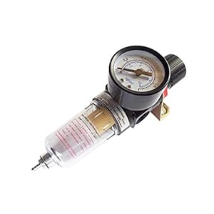 Luchtfilterregelaar AFR2000 Luchtdrukregelaar Waterafscheider Trap Filter Airbrush Compressor Waterval, Waterolie…