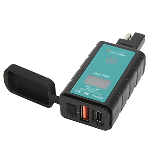 Cargador Rápido para Moto de Alta Resistencia IP66 con Suministro Estable 20W 3