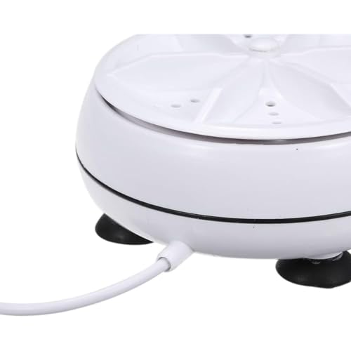 Mini Maquina de Lavar Roupa Portátil Ultrasonica USB 10cm
