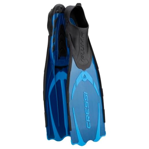 Cressi Pluma, Blue, 37/38, US Man 5/6 | US Lady 6/7 | EU 37/38