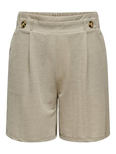JdY Jdybirdie Geggo Shorts Jrs Noos Pantalones Cortos, Chateau Gray/Detail:Melange, XL para Mujer