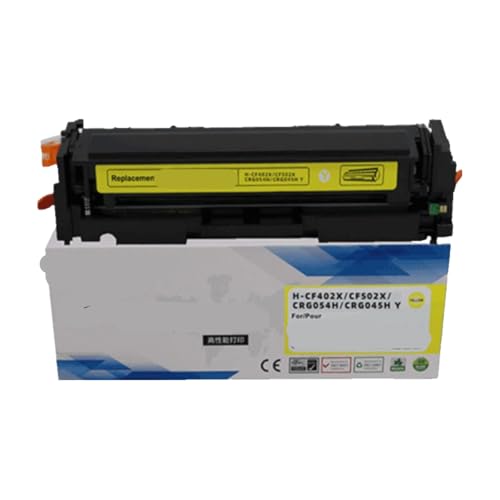 Cartouche CF500A Jaune pour Imprimante HP Color LaserJet Pro M281fdw M254dw M280nw 281fdn