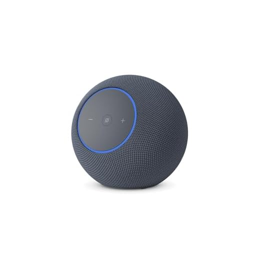 Amazon Echo Studio (newest model), compact design, immersive spatial audio and Dolby Atmos, Designed for Alexa+, Graphite