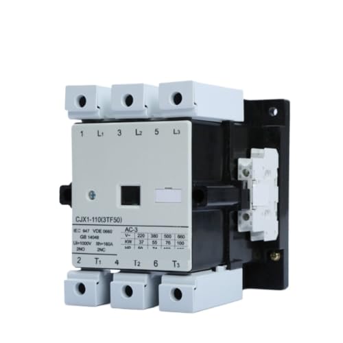 Contacteur AC 110A CJX1-110/22 résistant aux arcs électriques avec contacts de signalisation