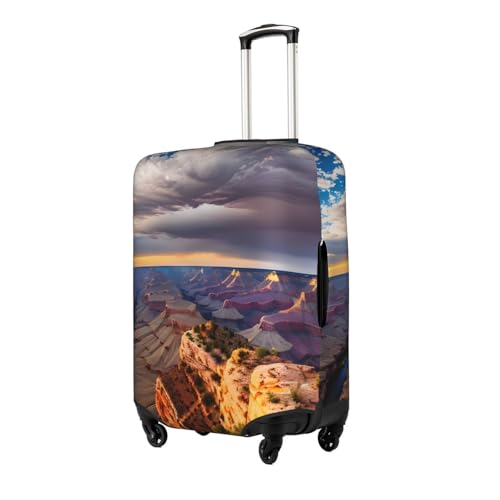 Beauty Grand Canyon 1 Tsa Approved Luggage Cover For 18-32 Inch Suitcases Scratch-Resistant Stretch Luggage Cover2