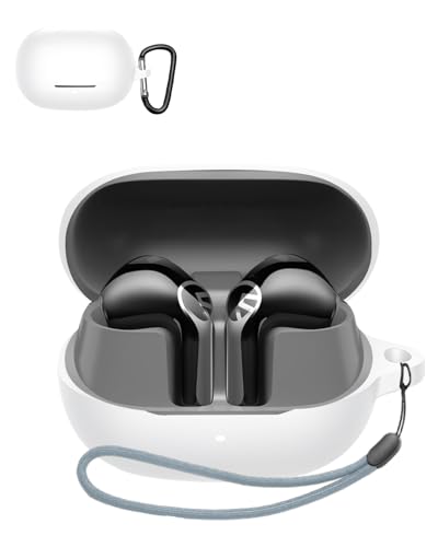 For SOUNDPEATS(�T�E���h�s�[�c) Air6 HS �P�[�X YAJOJO ���C�����X �C���[�z�� �[�d�P�[�X�J�o�[ �J���r�i�E�L�[�`�F�[���t�� �V���R���ی�P�[�X �����h�~ �ϏՌ� �h�o �L�Y�h�~ �w��h�~ SOUNDPEATS(�T�E���h�s�[�c