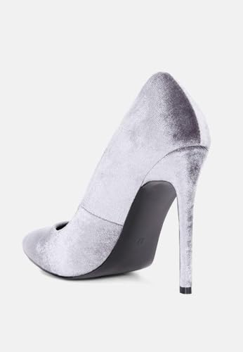 Janessa Velvet Stiletto Heel Pumps4