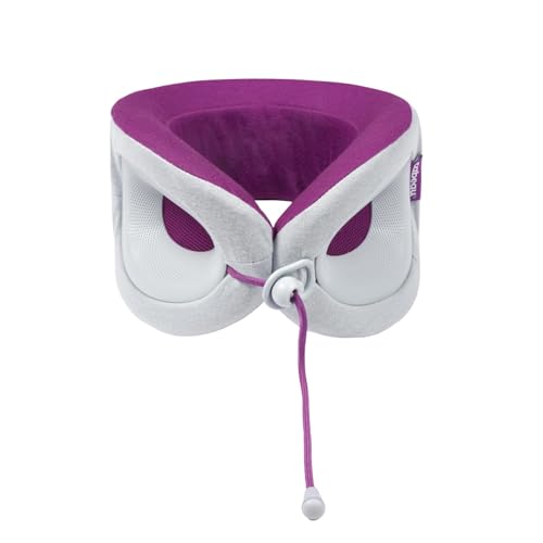 Almohada espuma viscoelástica ajustable para viaje miniatura 2