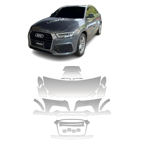 Film PPF prédécoupé de protection carrosserie pour Audi Q3 S-Line 2014-2017