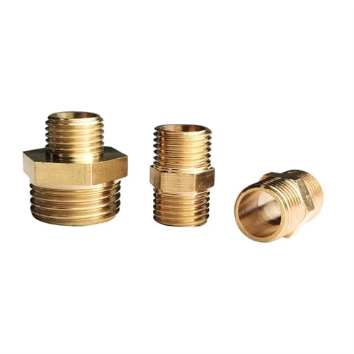 Connecteur mâle en laiton pour mamelon hexagonal, solution pour raccord de tuyau gaz