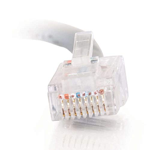 Image of C2G 24498 Cat5e Crossover Cable - Non-Booted Unshielded Network Patch Cable, Gray (5 Feet, 1.52 Meters)