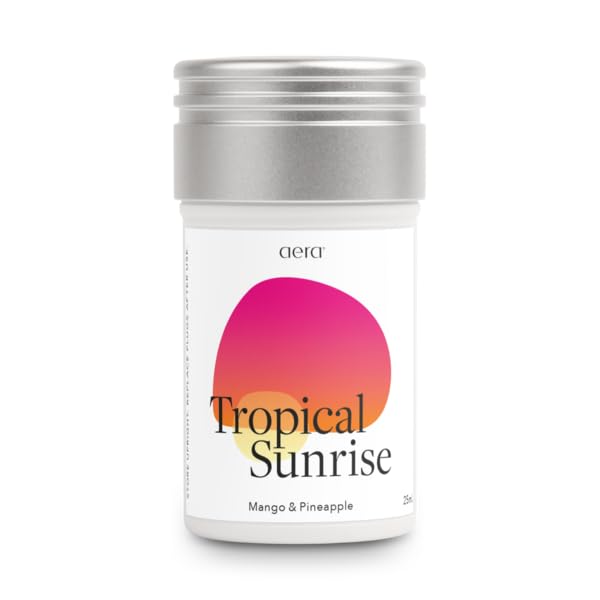 AERATropical Sunrise Home Fragrance Scent Refill - Notes of Mango and Pineapple - Works with The Aera Diffuser