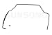 Sunsong 3402552 Power Steering Return Line Hose Assembly