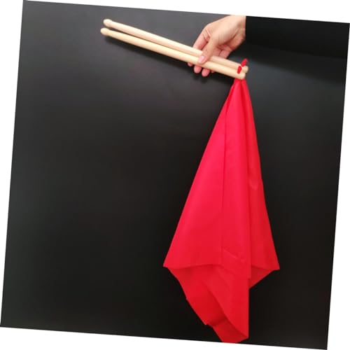 Baquetas de Madera para Tambor Rojo 25 cm miniatura 3