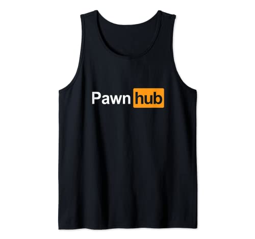 Schachspieler Pawn Hub Funny Tank Top Cover