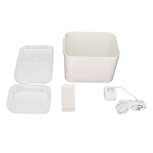 Fuente de Agua para Gatos 2 en 1 Miskall Blanco