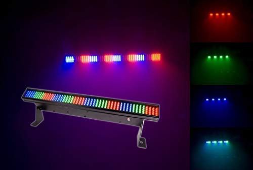 2 Chauvet COLORSTRIP MINI LED Multi-Colored DJ Light Bar Effect Color Strips+Bag