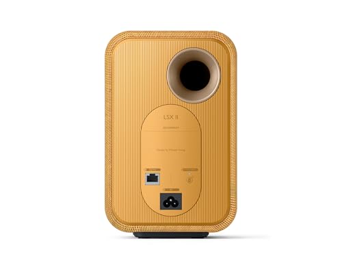 Image of KEF LSX II Wireless HiFi Speaker System (Amber Haze)