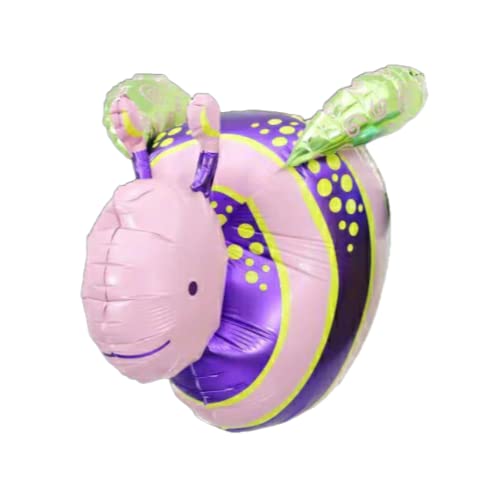 Image of Party Decorz Honey Bee 4D Pink Foil Balloon (23X34 Inch, 1pcs) For Kids Birthday Party Decoration