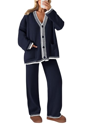 PRETTYGARDEN Lounge Sets for Women Fall 2026 Loungewear 2 Piece