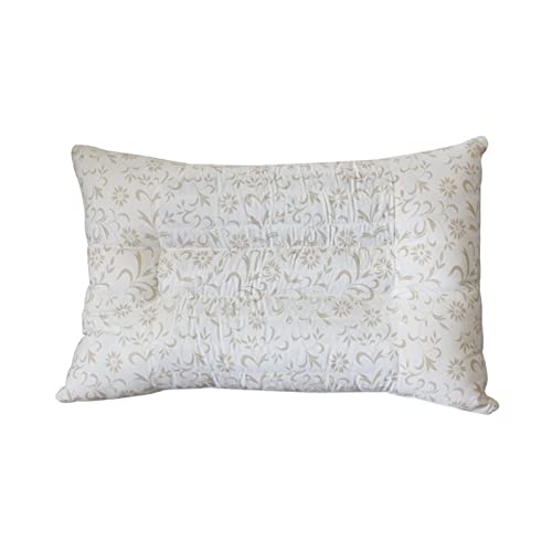 Almohada de semillas de Cassia para dormir, cómoda almohada de cama con soporte para el cuello y posicionadores