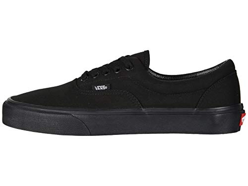 Vans Unisex Era Sneakers, Black/Black, Size 7.5