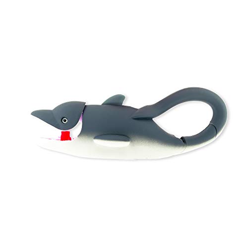 Sun Company Big Discoveries LifeLight Animal Carabiner Flashlight – Fun Mini Animal Keychain Flash Lights for Kids, Adults, Nurses (Dolphin) - Thumbnail 2