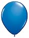 Produktbild Folat 19130 Einfarbige metallic Luftballons blau 50er Pack