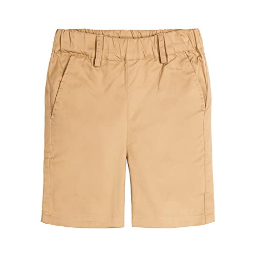 Short chino garçon facile à enfiler avec sa taille élastique