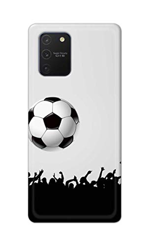 Image of Printed Hard Back Cover Case for Samsung Galaxy Note 10 Lite | Samsung A81 Back Cover (Football Icon) -702
