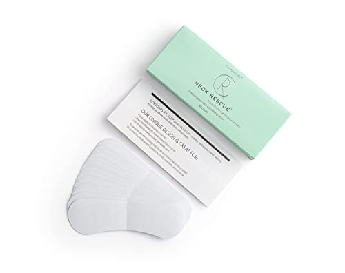 Contours Rx Neck Rescue - Instant Correcting Strips For Loose Skin, Tightens Neckline Appearance, 30 Count #TOP6
