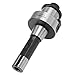 High Thermal Strength Shell Mill Arbor Holder Adapter, CNC Milling Machine Accessories, R8 FMB40 with 0.005mm Accuracy, Double Sided Card Key for Heavy Cutting