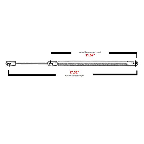 2 Pack Front Hood Lift Supports For 2000 2001 2002 2003 2004 2005 Ford Excursion,1999-2005 Ford F-250 F-350 F-450 F-550 Super Duty 4339 Sg304029 #TOP4