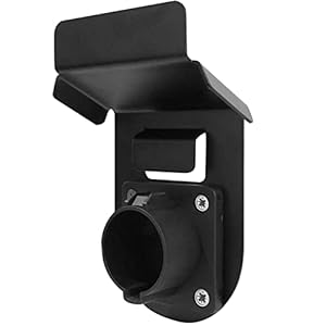 Keruida EV Charger Holder Nozzle Holster Dock for SAE J1772 and Cable Holder, Type 1 Plug Dock and Wall Mount Charging Cable Organizer Combination