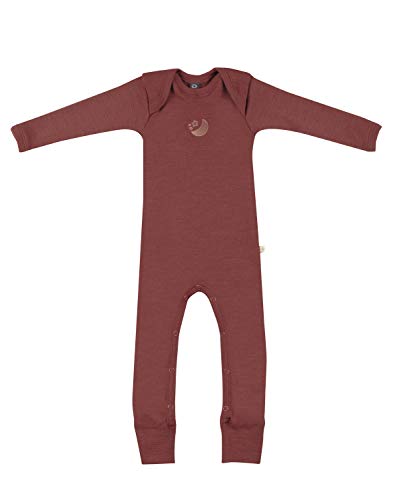 Preisvergleich Produktbild Dilling Merino Overall für Babys aus 100% Bio-Merinowolle Rouge 86