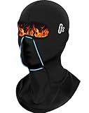 RESPIRANT ET LÉGER : le masque de ski est fabriqué en matériau de qualité supérieure et hautement élastique, ce qui le rend respirant et léger. Tout en restant au chaud, vous pouvez respirer librement et porter longtemps sans être étouffant. Il convient aussi bien aux femmes qu'aux hommes. Il n'y aura pas de serrage ou de relâchement lorsque vous le portez. Pour que vous ayez une meilleure expérience sportive.