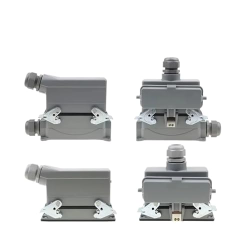 Connecteur aviation HDC-HE rectangulaire imperméable multibroche 16A