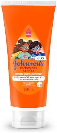 Johnson's Baby Creme Para Pentear Infantil Para Cabelos Cacheados...