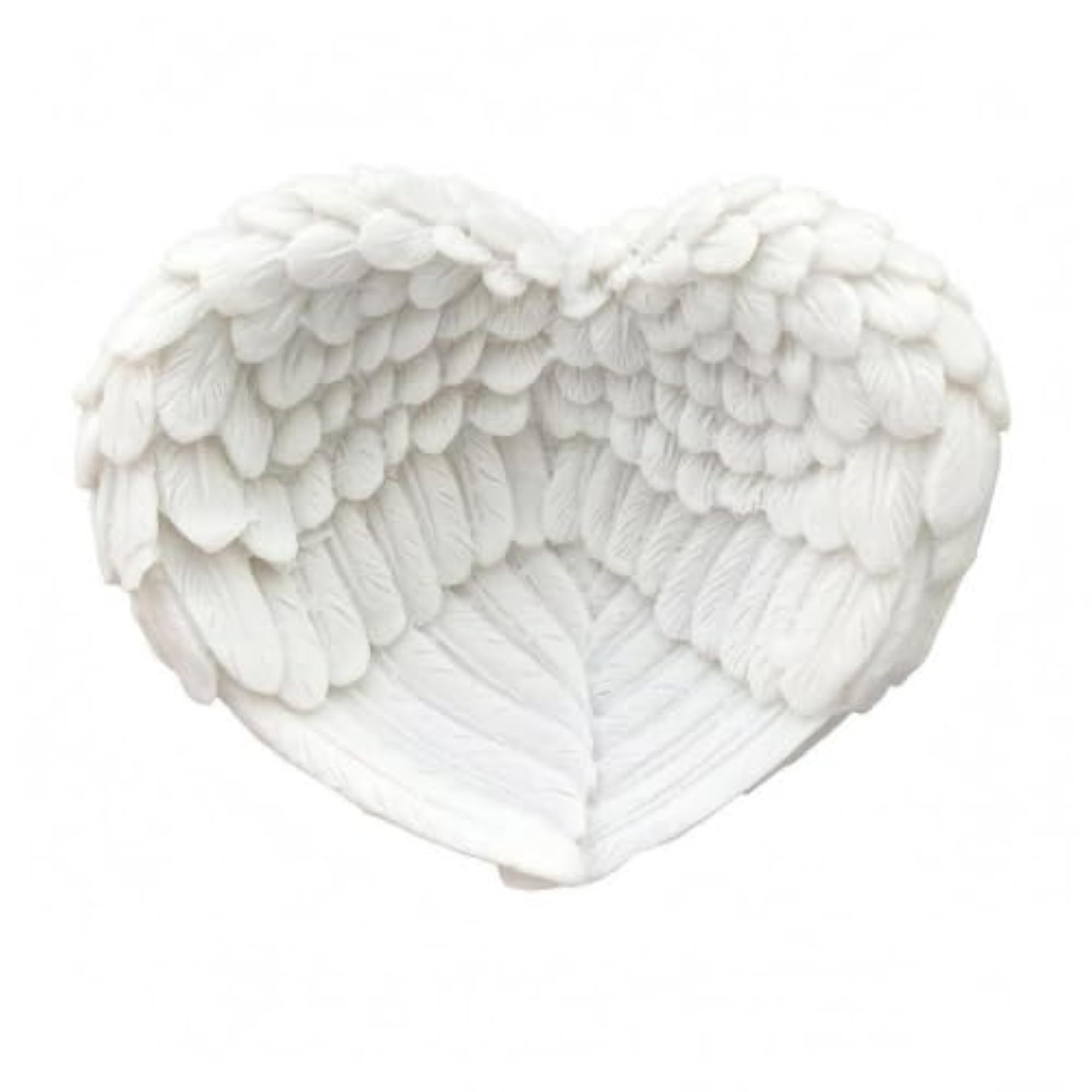 Heart-Shaped Resin Jewelry Tray with Layered Design