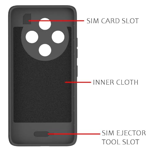 Image of Shockproof Case for Oppo F27 Pro 5G / F27 Pro Plus 5G | Full Camera Protection | TPU Flexible Back Cover for Oppo F27 Pro 5G / F27 Pro Plus 5G (Graphite Grey)