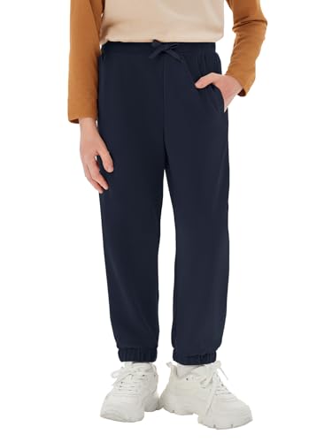 Pantalon de survêtement athlétique pour garçons de 5 à 14 ans avec poches