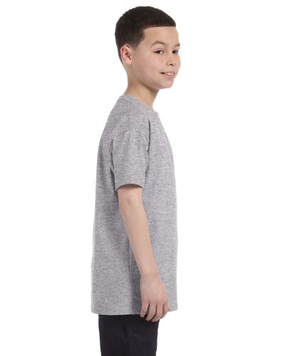 Image of Gildan Unisex-Child Gildan Youth Heavy Cotton T-Shirt, Style G5000b, 2-Pack